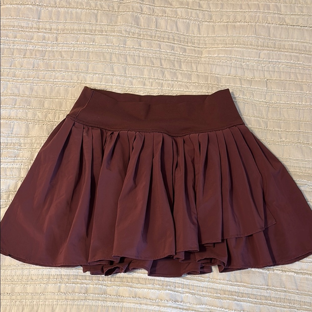 Elegant Brown Skirt